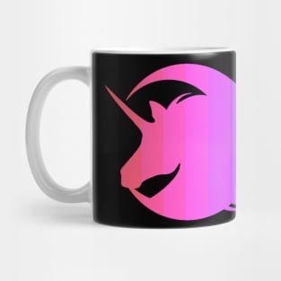 Bubblegum Unicorn Moon Mug